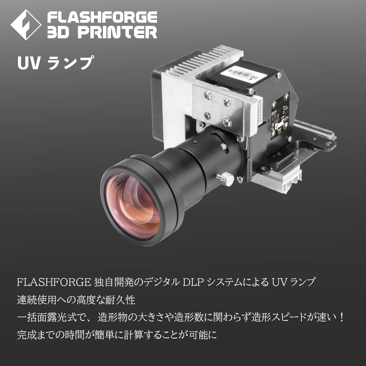 Amazon | FLASHFORGE フラッシュフォージ DLP 光造形 3Dプリンター